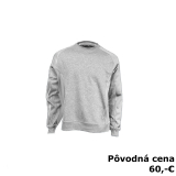 PÁNSKA MIKINA TRUE FLEECE CREWNECK PULLOVER SILVER 