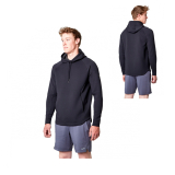 TRUE CITY FLYTE HOODIE BLACK PÁNSKA MIKINA