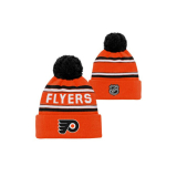 NHL WORDARK JACQUARD CUFF POM PHILADELPHIA FLYERS DETSKÁ ZIMNÁ ČIAPKA