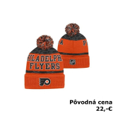 DETSKÁ ZIMNÁ ČIAPKA NHL PHILADELPHIA FLYERS PUCK PATTERN CUFFED CALL 