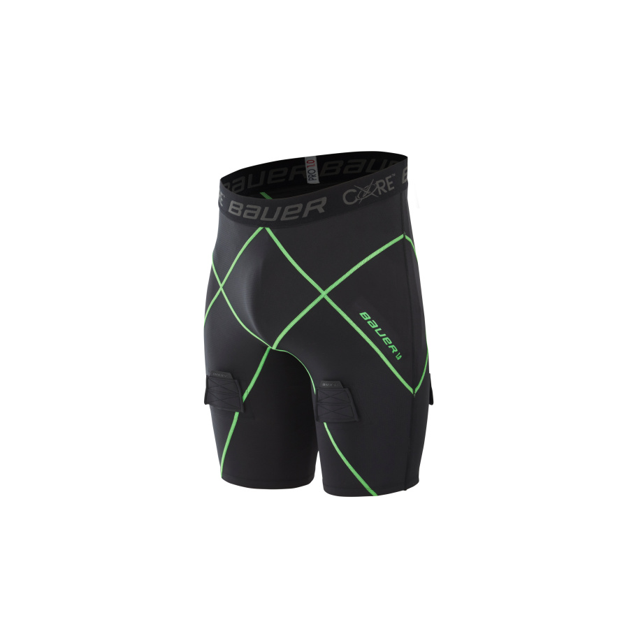 BAUER CORE 1.0 JOCK SHORT RIBANO SENIOR HOKEJOVÉ SUSPENZOROVÉ KRÁTKE NOHAVICE
