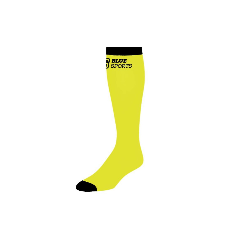 BLUE SPORTS PRO SKIN YELLOW JUNIOR, SENIOR PODKOLIENKY 