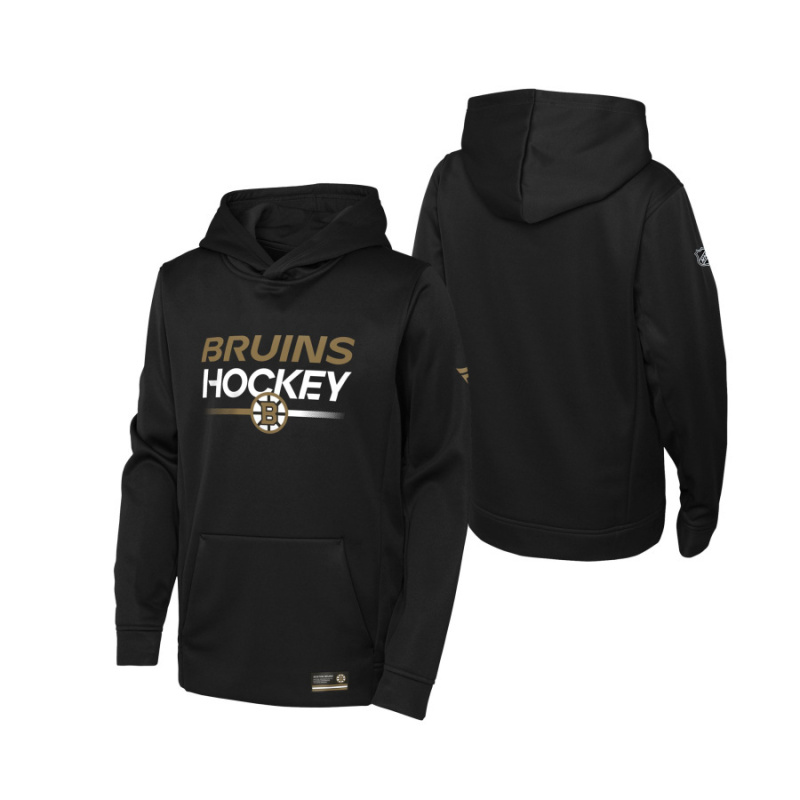 NHL AUTHENTIC PRO HOODIE PO HOOD BOSTON BRUINS DETSKÁ MIKINA