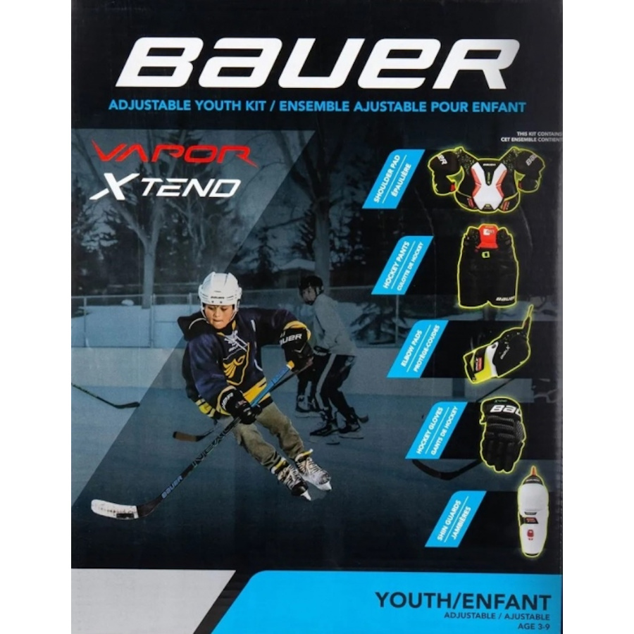 BAUER VAPOR XTEND YOUTH KIT DETSKÝ ŠTARTOVACÍ SET