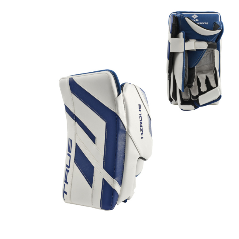 BRANKÁRSKA VYRÁŽAČKA TRUE HZRDUS 9X4 WHITE/ROYAL SENIOR