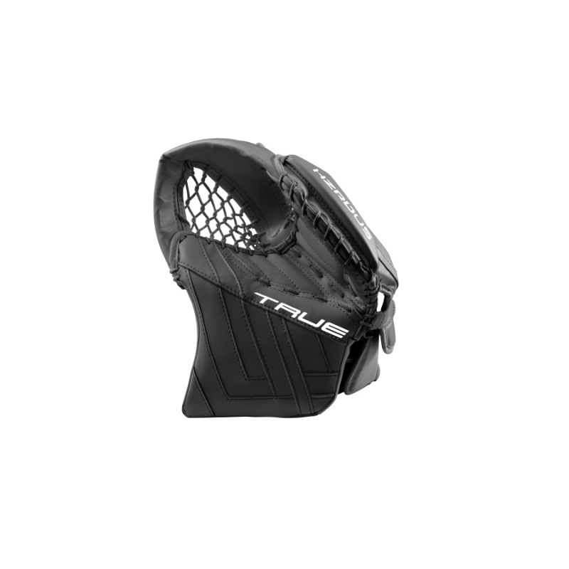 BRANKÁRSKA LAPAČKA TRUE HZRDUS 7X4 BLACK/BLACK INTERMEDIATE