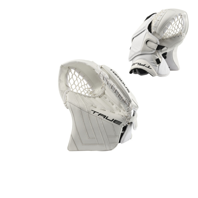 BRANKÁRSKA LAPAČKA TRUE HZRDUS 7X4 WHITE/WHITE INTERMEDIATE