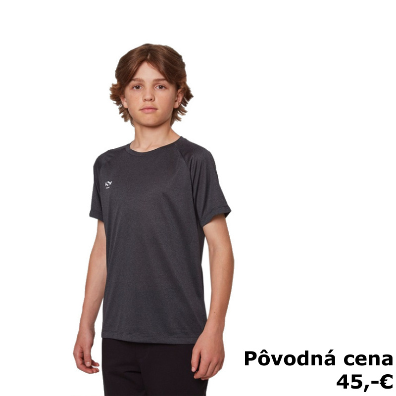 DETSKÉ TRIČKO TRUE TRIPLE TEE SHORT SLEEVE T-SHIRT CHARCOAL 