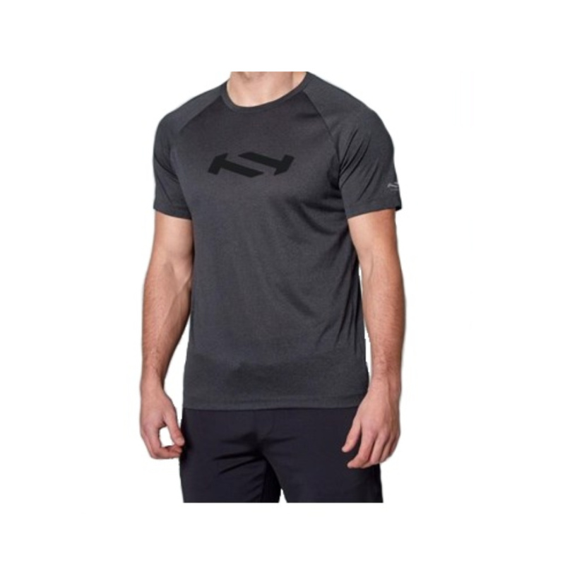 TRUE TRIPLE TEE SHORT SLEEVE T-SHIRT LOGO CHARCOAL DETSKÉ TRIČKO