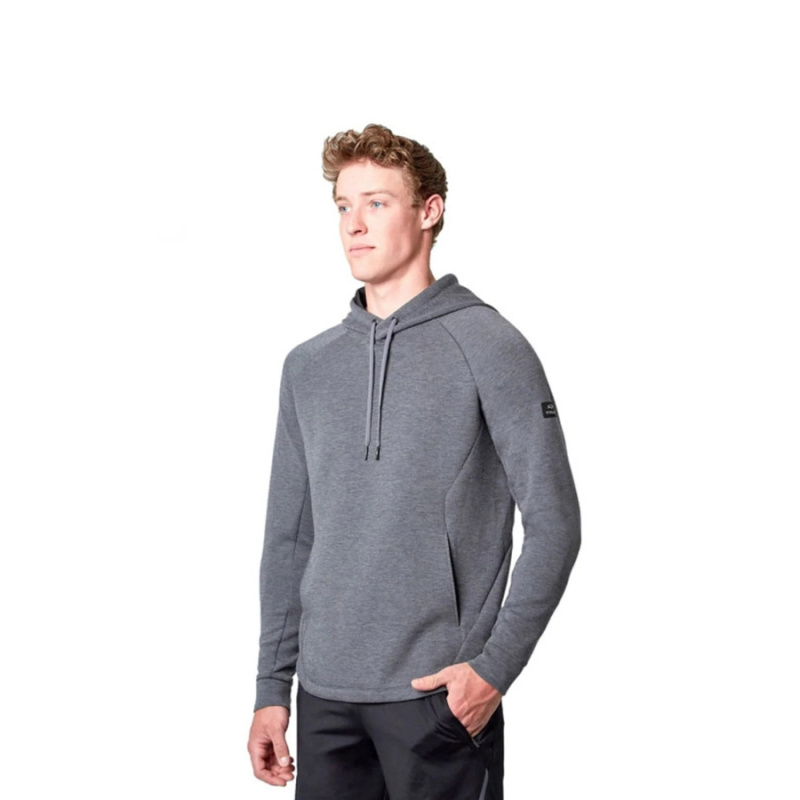 TRUE CITY FLYTE HOODIE CHARCOAL PÁNSKA MIKINA