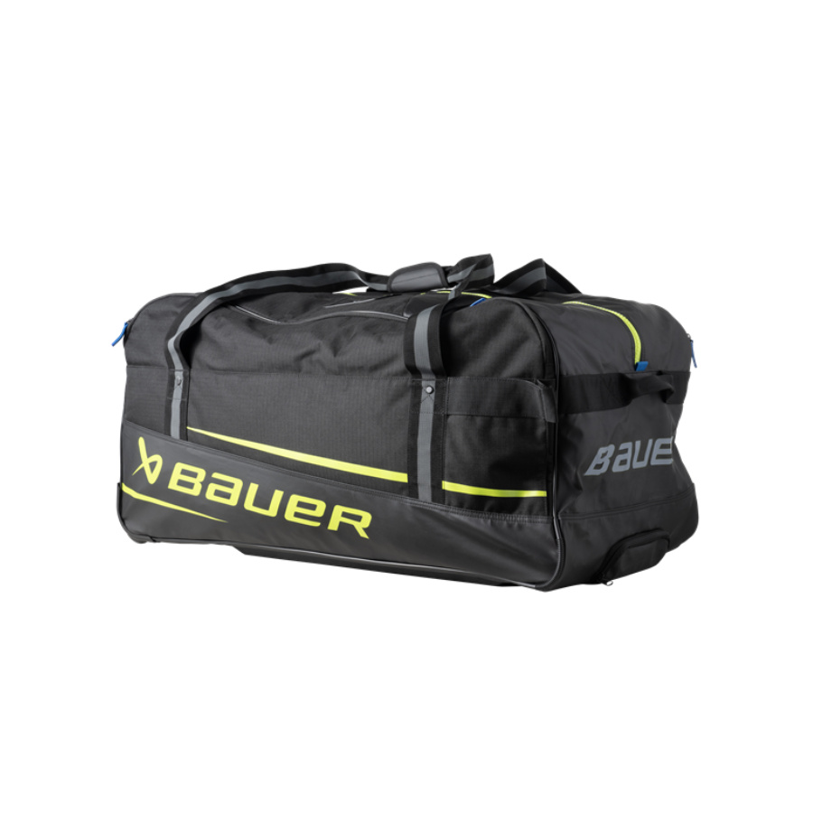 BAUER PREMIUM WHEEL BAG NA KOLIESKACH BLACK 24 JUNIOR HOKEJOVÁ TAŠKA