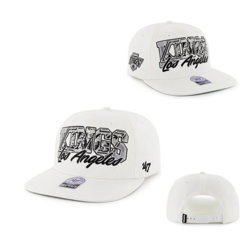 47 BRAND INFILTRATOR SNAPBACK NHL LOS ANGELES KINGS WHT ŠILTOVKA