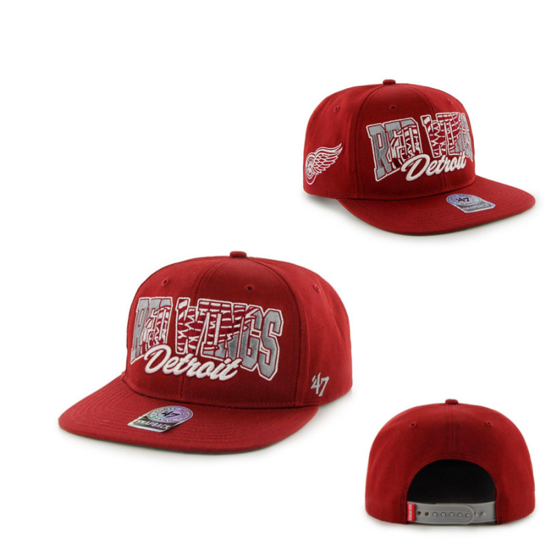 47 BRAND INFILTRATOR SNAPBACK NHL DETROIT RED WINGS ŠILTOVKA 