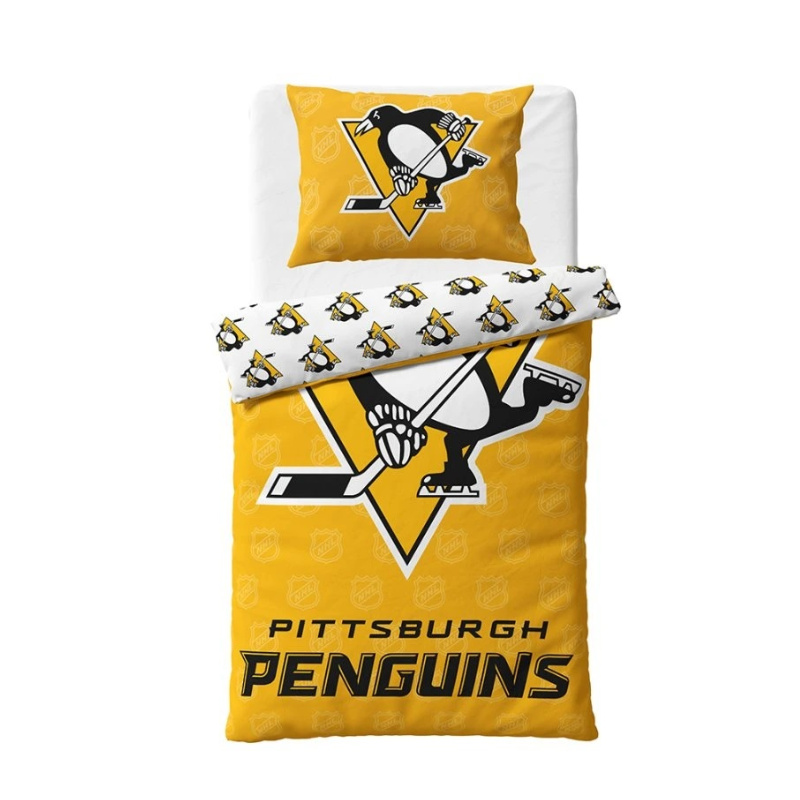 NHL PITTSBURGH PENGUINS SHIELDS POSTEĽNÉ OBLIEČKY 