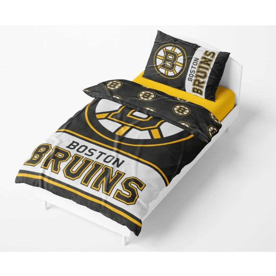 NHL BOSTON BRUINS MIKROPLYŠOVÉ POSTEĽNÉ OBLIEČKY