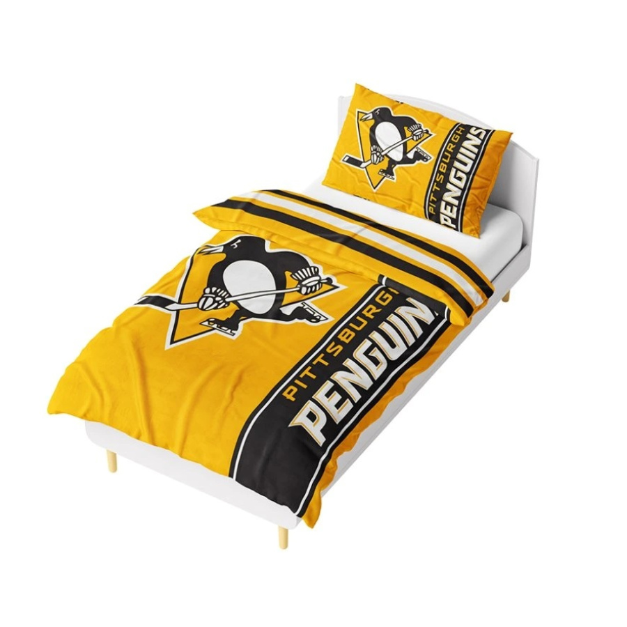 NHL PITTSBURGH PENGUINS BELT MIKROPLYŠOVÉ POSTEĽNÉ OBLIEČKY
