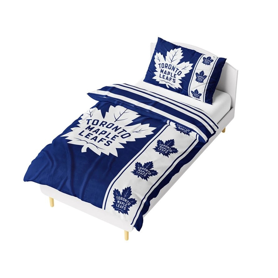 NHL TORONTO MAPLE LEAFS BELT MIKROPLYŠOVÉ POSTEĽNÉ OBLIEČKY 