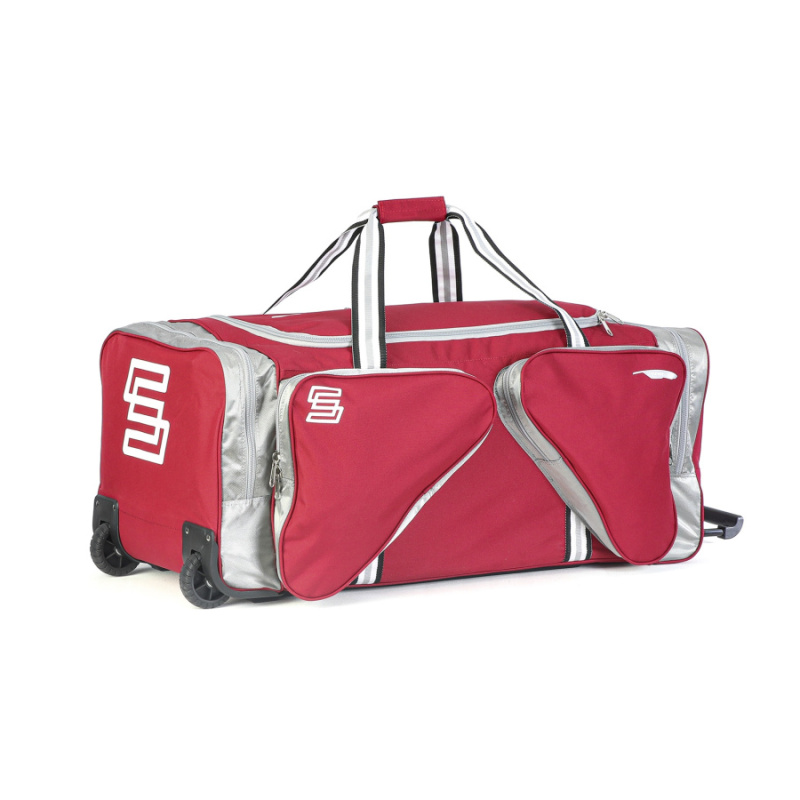 HOKEJOVÁ TAŠKA SHERWOOD WHEEL BAG 9950 NA KOLIESKACH RED / L SENIOR