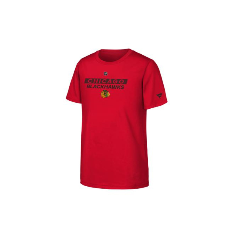 NHL APRO WORDMARK SS TEE CHICAGO BLACKHAWKS DETSKÉ TRIČKO