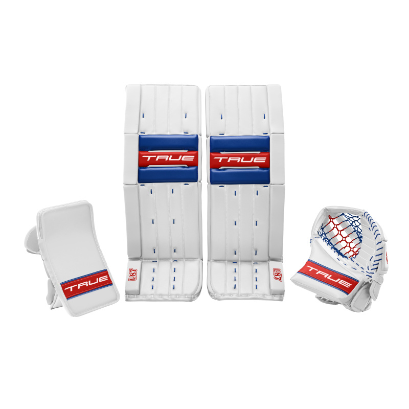 TRUE CATALYST L87 WHITE/ROYAL/RED SENIOR BRANKÁRSKY SET