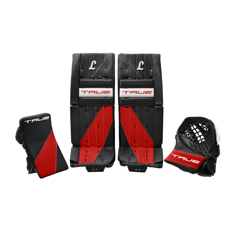 TRUE HZRDUS L95 BLACK/RED/WHITE INTERMEDIATE BRANKÁRSKE BETÓNY, VYRÁŽAČKA A LAPAČKA