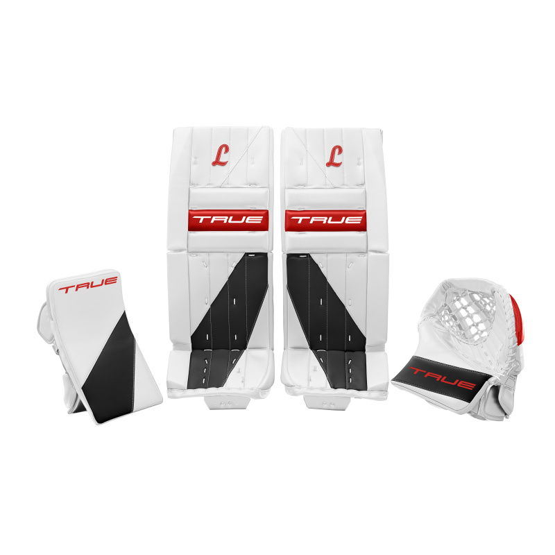 TRUE HZRDUS L95 WHITE/BLACK/RED INTERMEDIATE BRANKÁRSKE BETÓNY, VYRÁŽAČKA A LAPAČKA