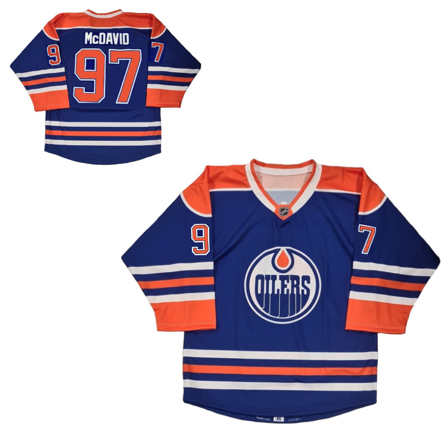 NHL EDMONTON OILERS McDAVID 97 YTH DETSKÝ DRES