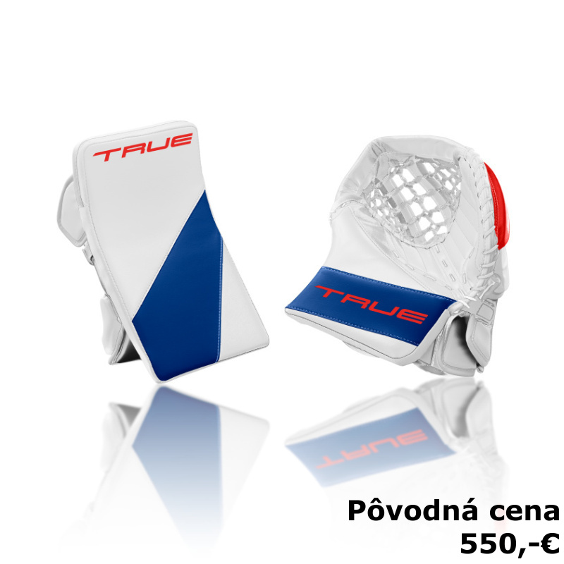 BRANKÁRSKA VYRÁŽAČKA A LAPAČKA TRUE HZRDUS L95 WHITE/ROYAL/RED INT