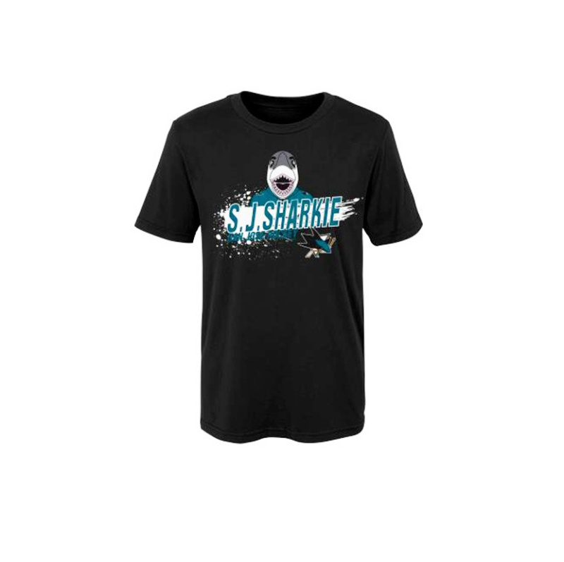 NHL MASCOT ICE BREAK SAN JOSE SHARKS DETSKÉ TRIČKO