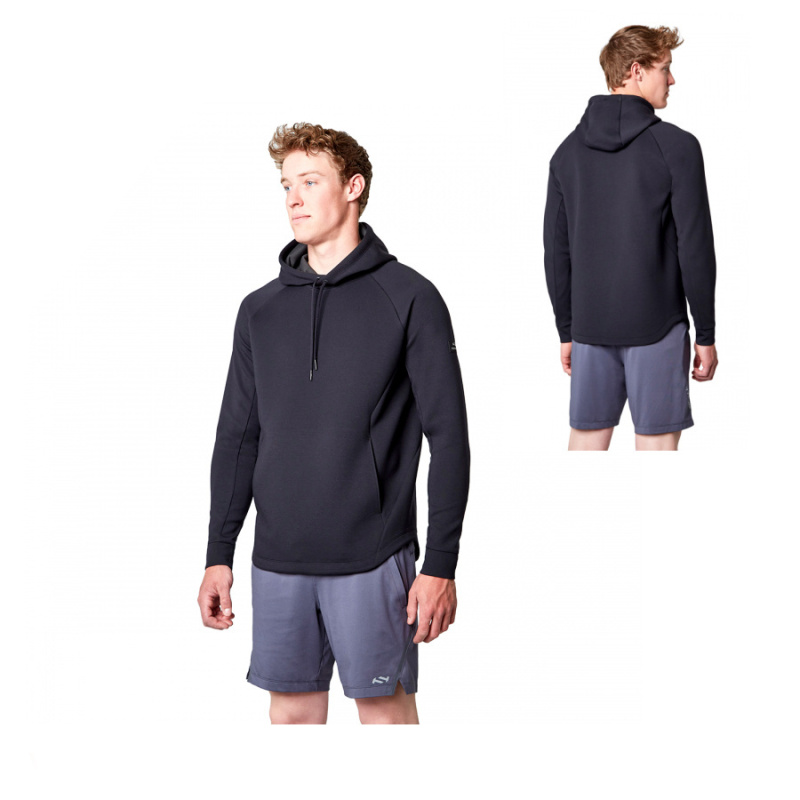 TRUE CITY FLYTE HOODIE BLACK PÁNSKA MIKINA