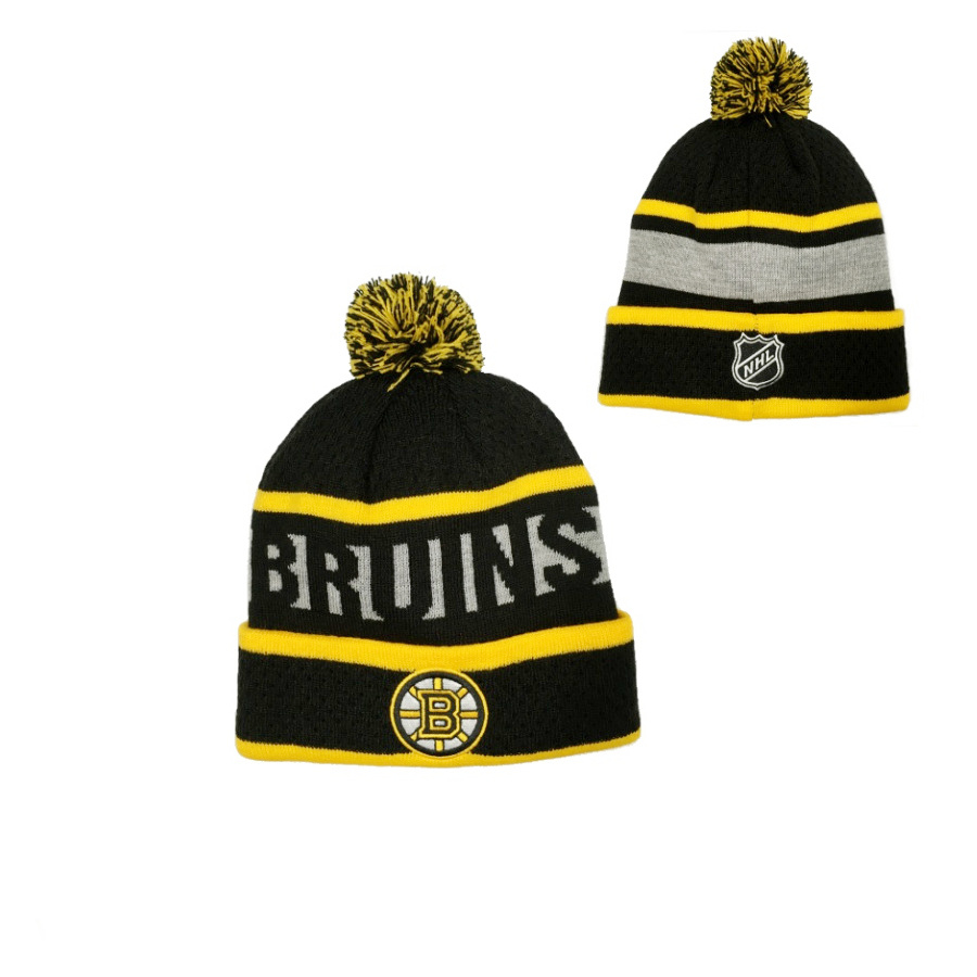 NHL BREAKAWAY JACQ CUFF POM BOSTON BRUINS DETSKÁ ZIMNÁ ČIAPKA