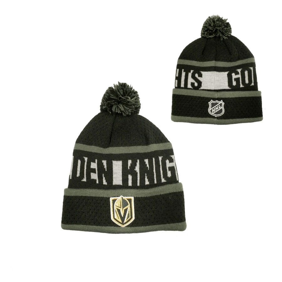 NHL BREAKAWAY JACQ CUFF POM LAS VEGAS GOLDEN KNIGHTS DETSKÁ ZIMNÁ ČIAPKA