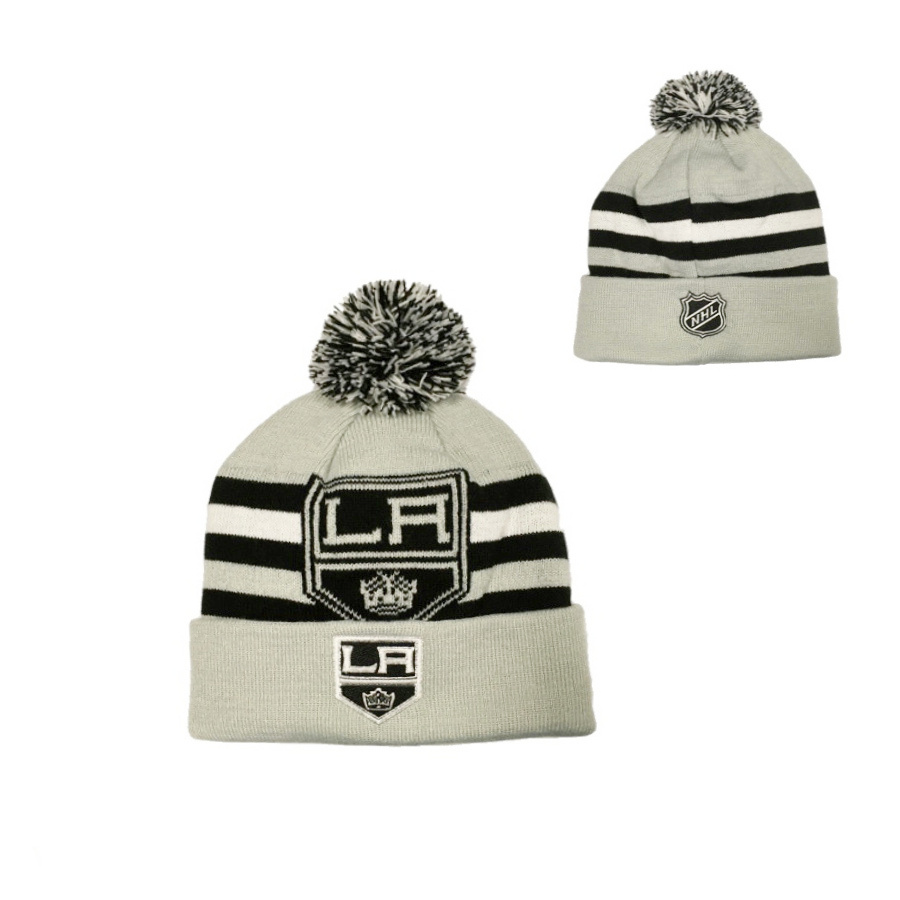 NHL HERITAGE CUFF POM LOS ANGELES KINGS DETSKÁ ZIMNÁ ČIAPKA
