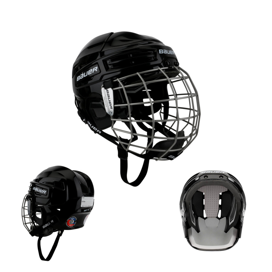 BAUER IMS 5.0 COMBO SENIOR HOKEJOVÁ PRILBA 