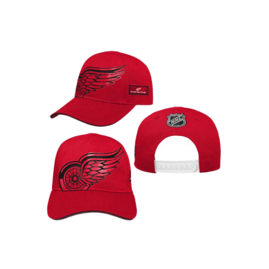 DETSKÁ ŠILTOVKA NHL DETROIT RED WINGS BIG FACE PRECURVED SNAP  