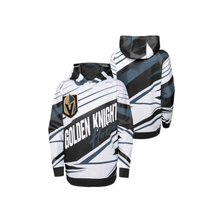 DETSKÁ MIKINA NHL LAS VEGAS GOLDEN KNIGHTS ADEPT QUARTERBACK PULLOVER SUBLIMATED HOODIE 