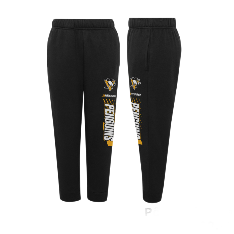 DETSKÉ TEPLÁKOVÉ NOHAVICE NHL PITTSBURGH PENGUINS POWER MOVE FLEECE PANT 