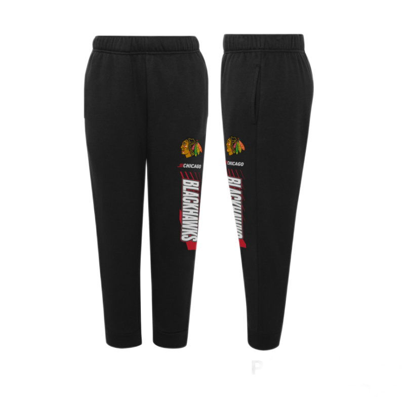 DETSKÉ TEPLÁKOVÉ NOHAVICE NHL CHICAGO BLACKHAWKS POWER MOVE FLEECE PANT 