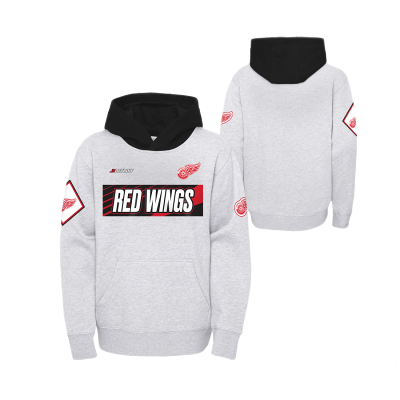 DETSKÁ MIKINA NHL DETROIT RED WINGS STAR SHOOTOUT OVERSIZED 