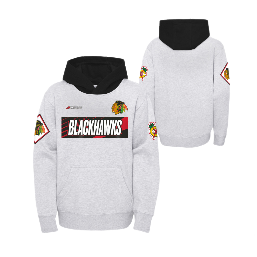 DETSKÁ MIKINA NHL CHICAGO BLACKHAWKS STAR SHOOTOUT OVERSIZED 