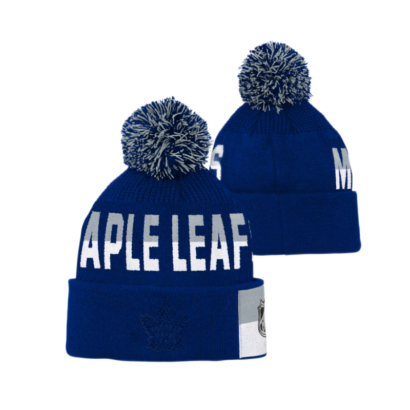 DETSKÁ ZIMNÁ ČIAPKA NHL TORONTO MAPLE LEAFS FACE-OFF JACQUARD KNIT 