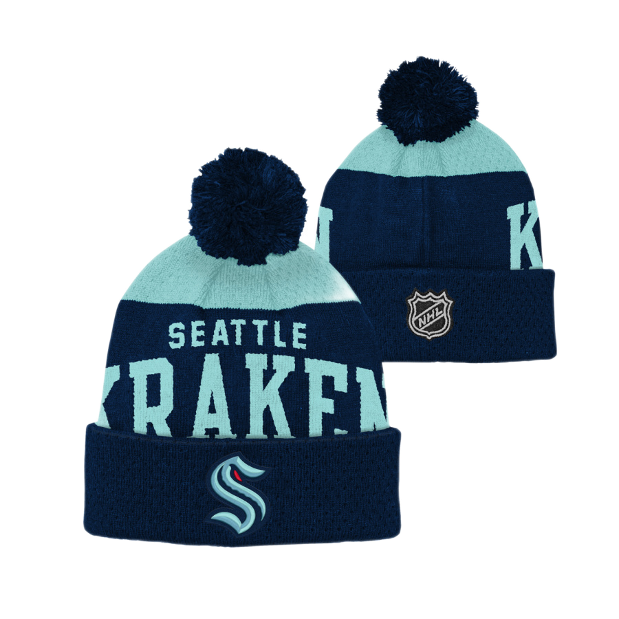 DETSKÁ ZIMNÁ ČIAPKA NHL SEATTLE KRAKEN STETCHARK KNIT 