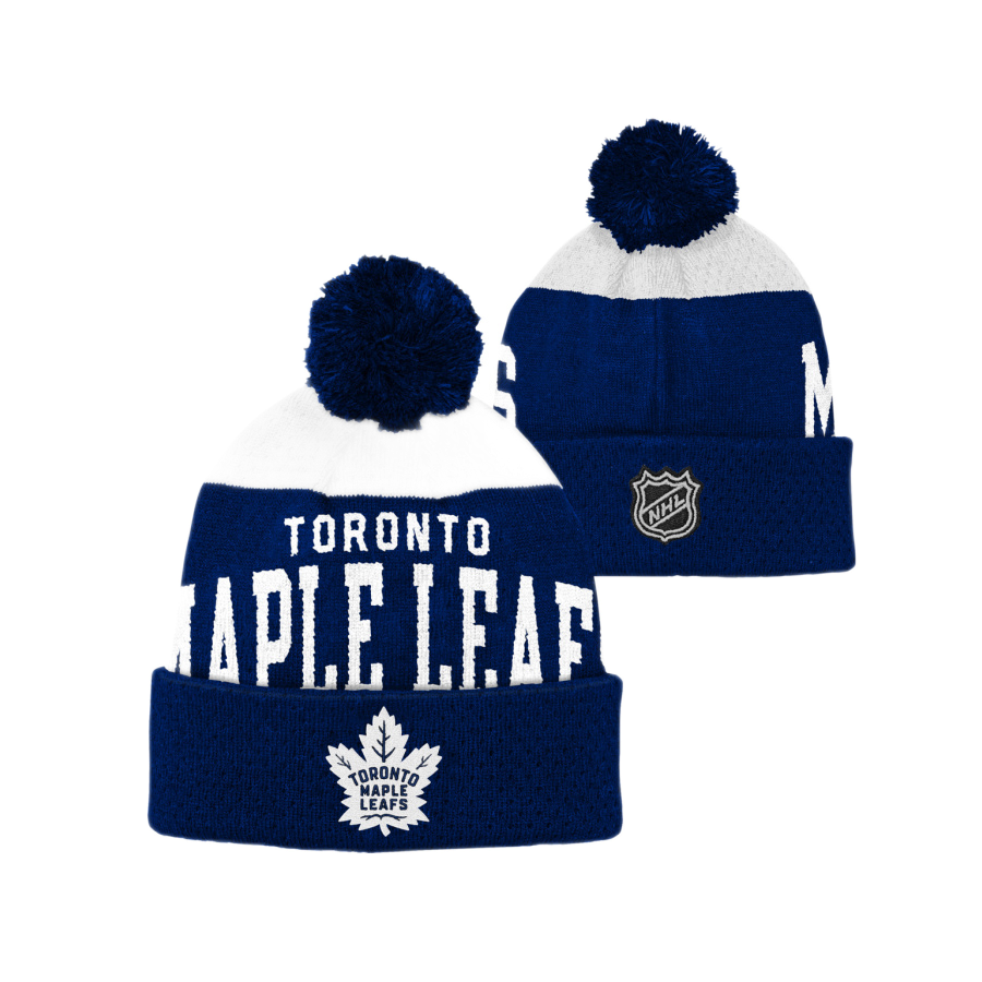 DETSKÁ ZIMNÁ ČIAPKA NHL TORONTO MALE LEAFS STETCHARK KNIT 