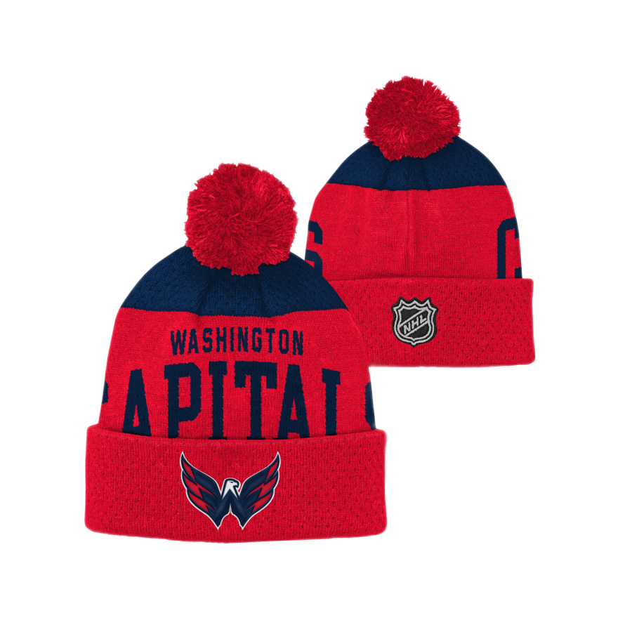 DETSKÁ ZIMNÁ ČIAPKA NHL WASHINGTON CAPITALS STETCHARK KNIT 