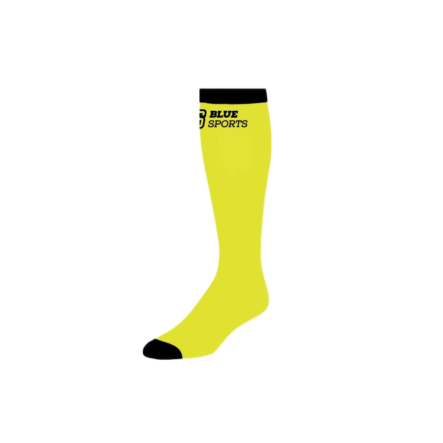 PONOŽKY BLUE SPORTS PRO SKIN YELLOW JR, SR