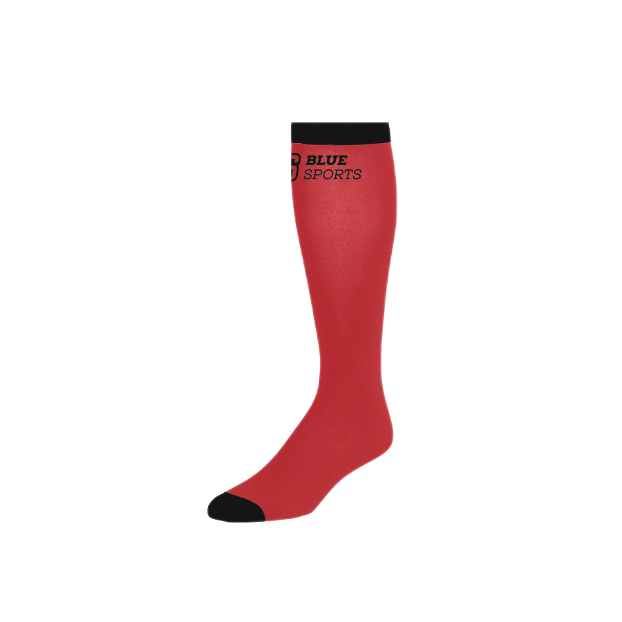 PONOŽKY BLUE SPORTS PRO SKIN RED JR, SR