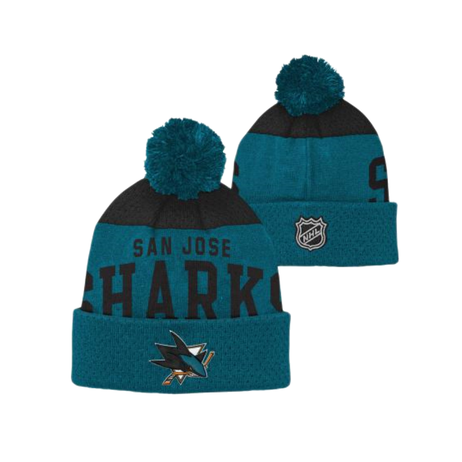 DETSKÁ ZIMNÁ ČIAPKA NHL SAN JOSE SHARKS STETCHARK KNIT 