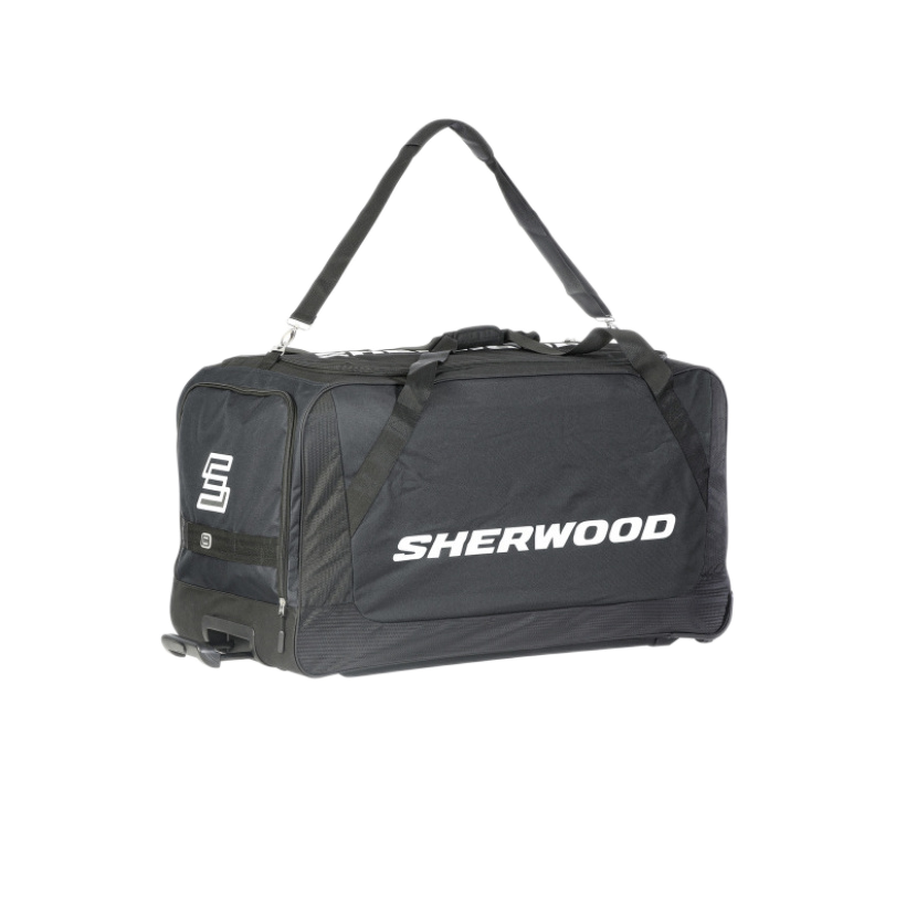 HOKEJOVÝ VAK SHERWOOD WHEEL BAG 7000 NA KOLIESKACH BLACK / L 