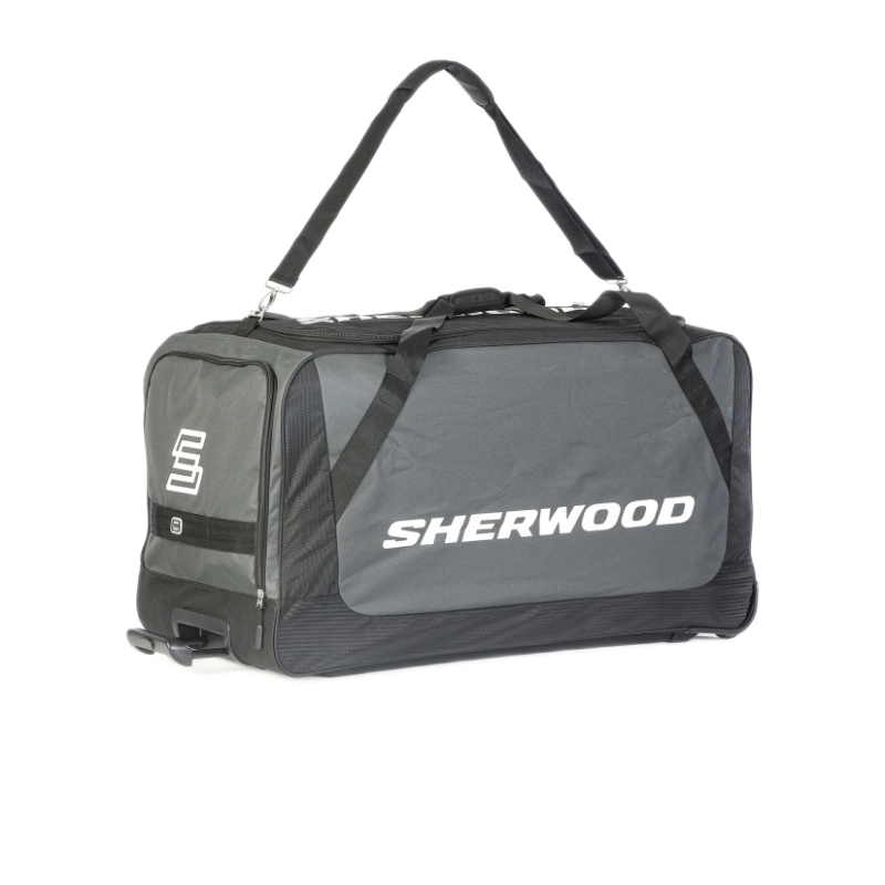HOKEJOVÝ VAK SHERWOOD WHEEL BAG 7000 NA KOLIESKACH GREY / M 