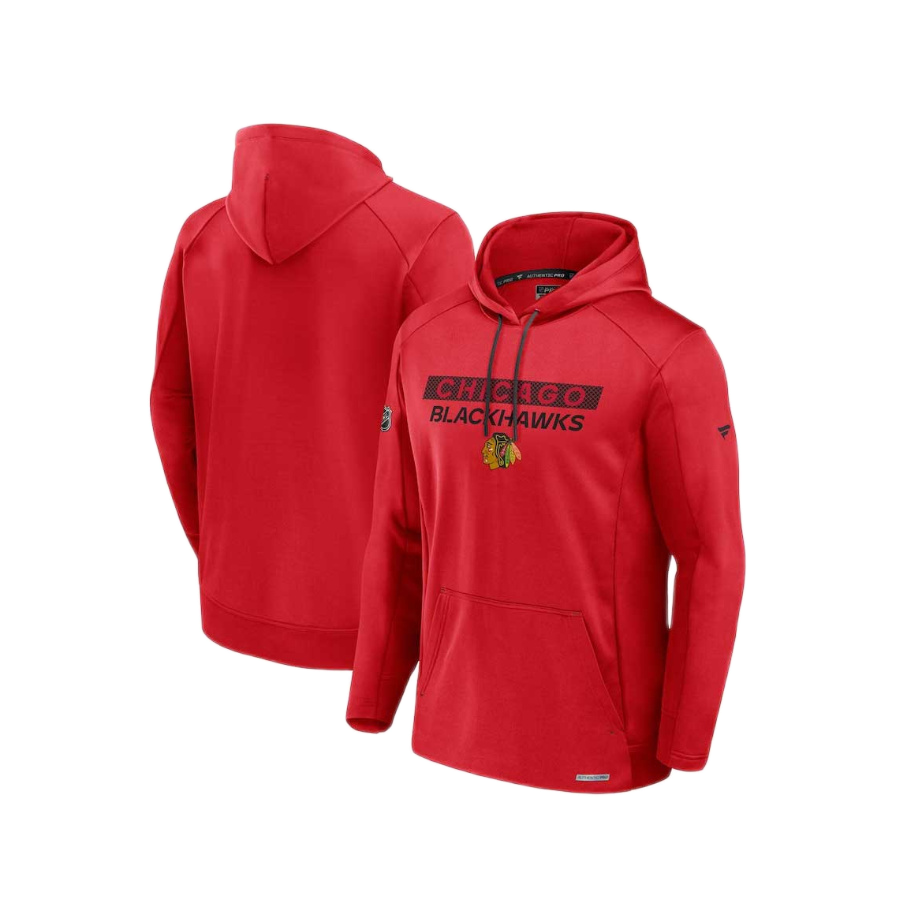 DETSKÁ MIKINA NHL CHICAGO BLACKHAWKS AUTHENTIC APRO RINK PULLOVER HOODIE